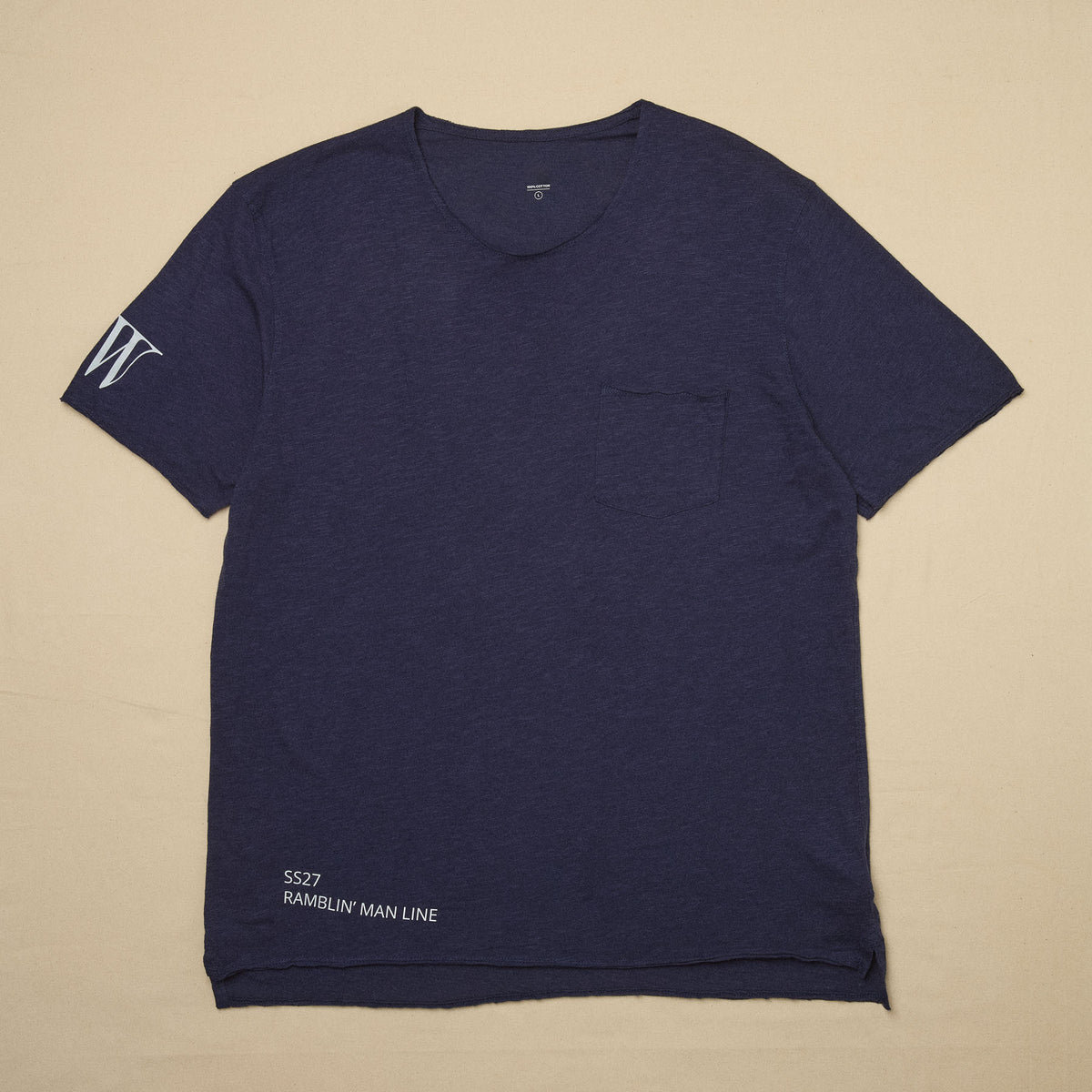 CREW NECK GRAPHIC TEE - GOOD TIMES ARE COMIN'